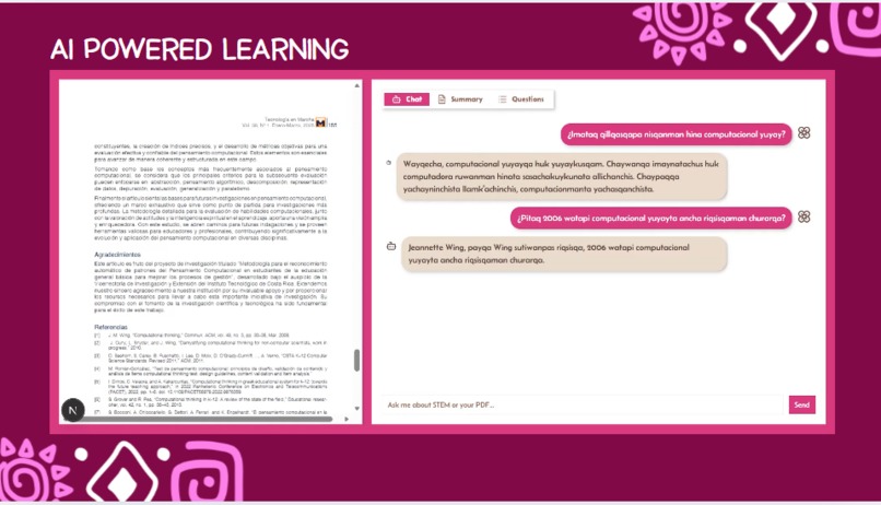 WarmiMIND: Quechua STEM Learning Platform – screenshot 6