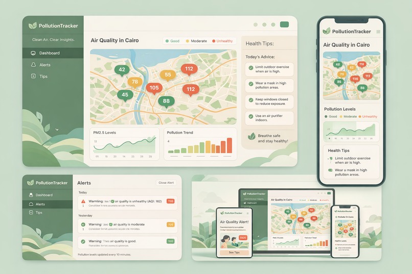 PollutionTracker – screenshot 2