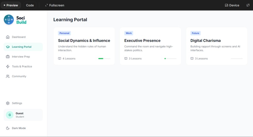 SociBuild - Build a better you, a future-ready you – screenshot 1
