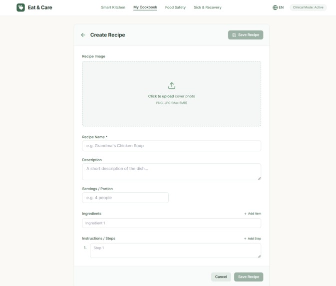 Eat & Care – screenshot 1