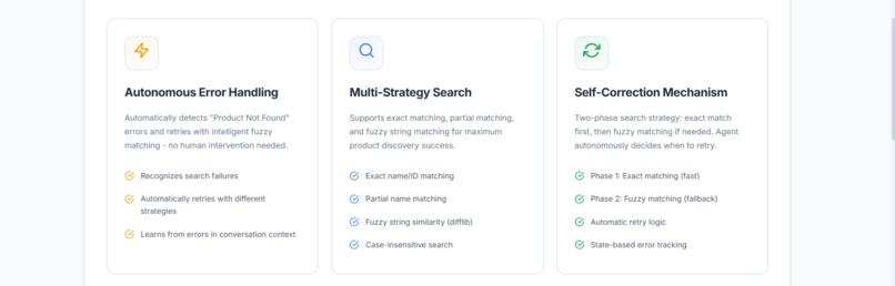 Adaptive Product Agent – screenshot 1