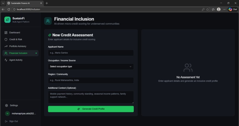 SustainFI  – screenshot 4