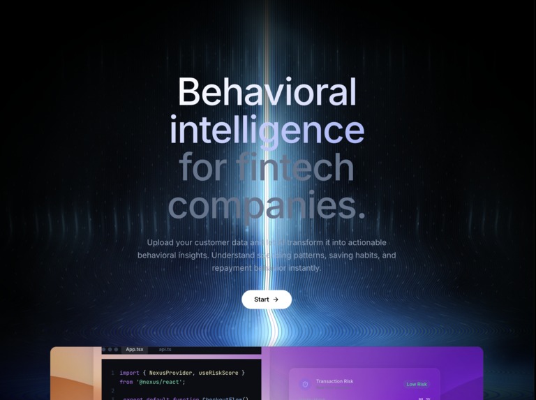 Nexus Fintech.  – screenshot 1