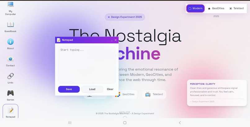 The Nostalgia Machine – screenshot 8
