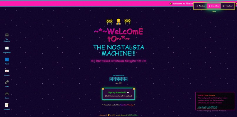 The Nostalgia Machine – screenshot 9