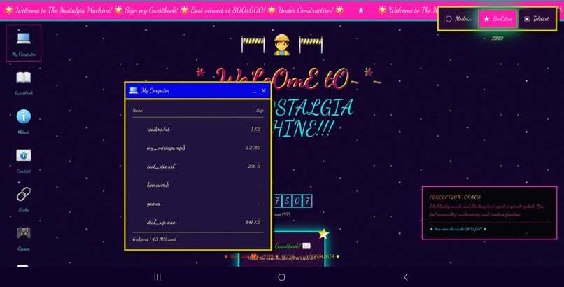 The Nostalgia Machine – screenshot 10