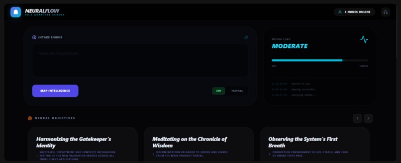 NeuralFlow OS – screenshot 1