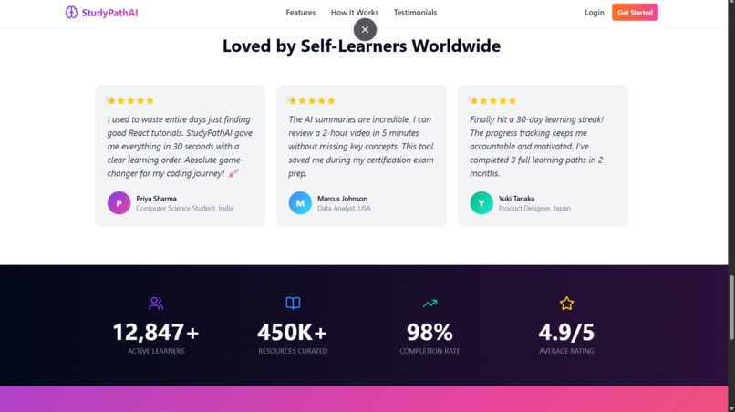 StudyPath AI - Your Personal AI Learning Companion – screenshot 2