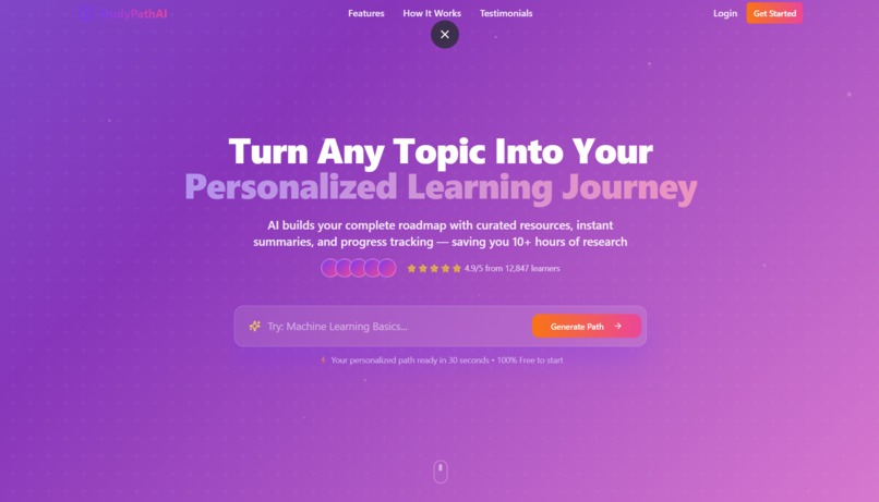 StudyPath AI - Your Personal AI Learning Companion – screenshot 3