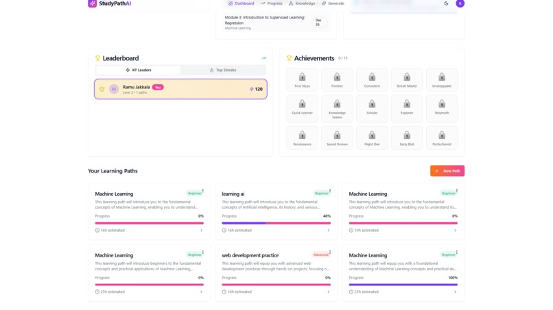 StudyPath AI - Your Personal AI Learning Companion – screenshot 6