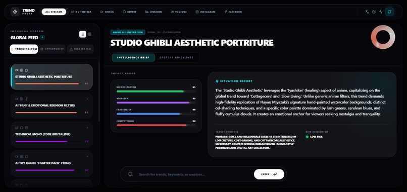 Trendpulse-ai-real-time-social-intelligence – screenshot 2