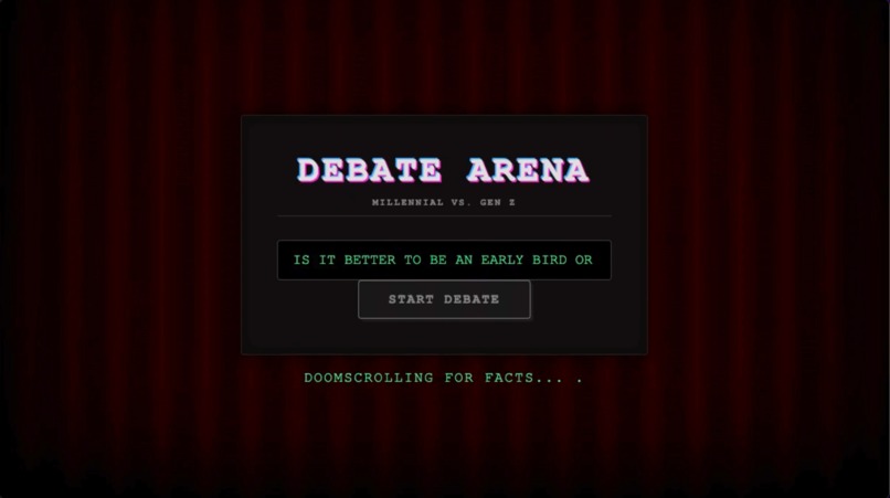 AI DEBATERS – screenshot 1