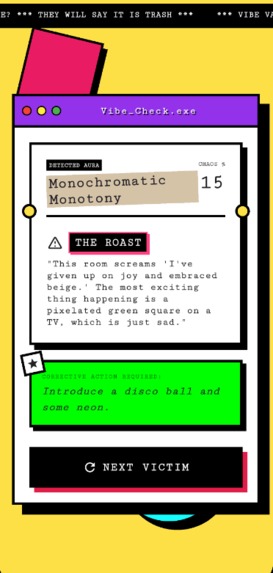 Vibe Check AI – screenshot 2