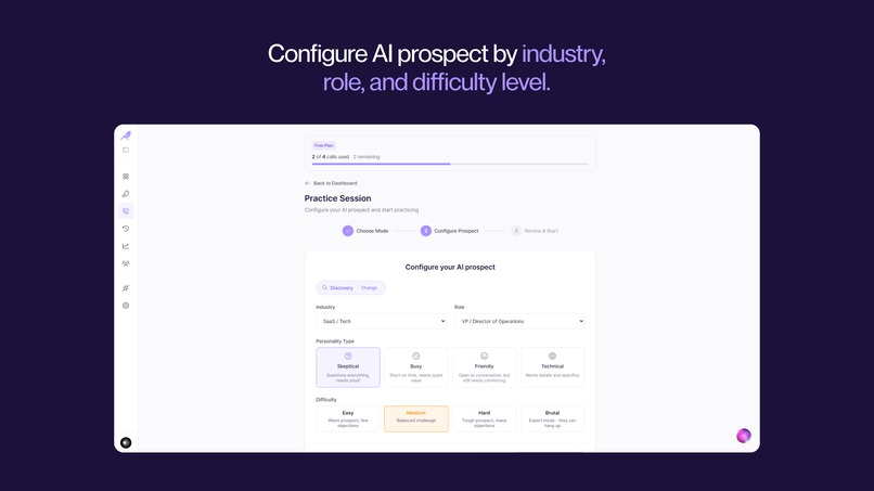 Sparrow AI - Sales Training Platform – screenshot 4