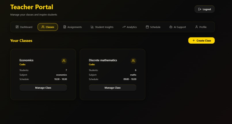Resilio- An AI‑Powered Platform for Education  – screenshot 11