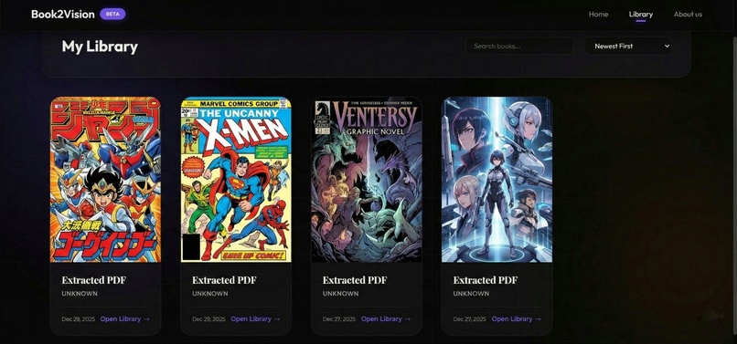 Book2Vision – screenshot 4