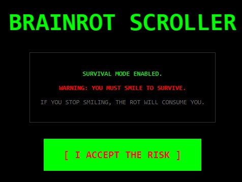 Brainrot-Scroller – screenshot 1
