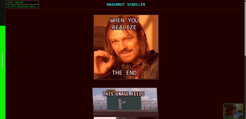Brainrot-Scroller – screenshot 2