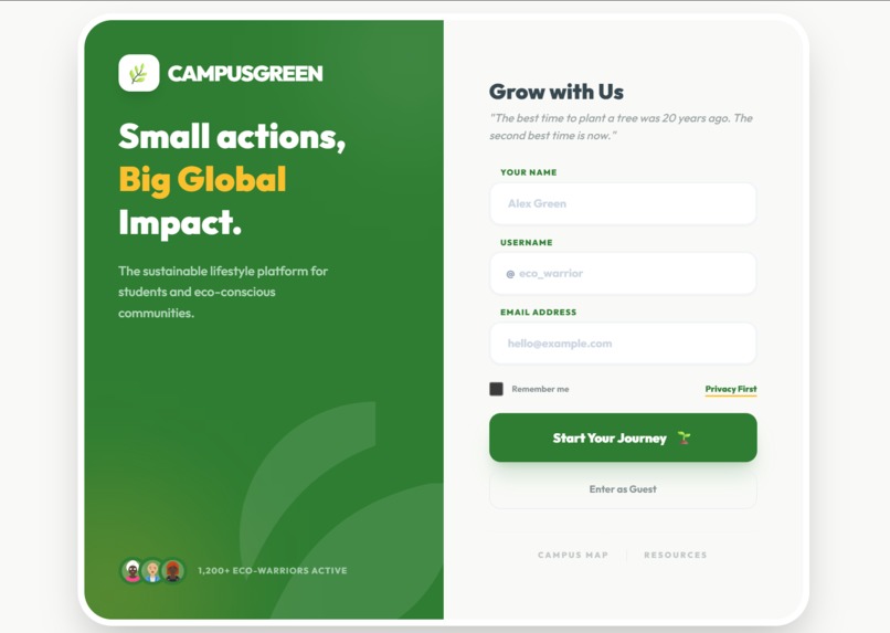 CampusGreen – screenshot 3