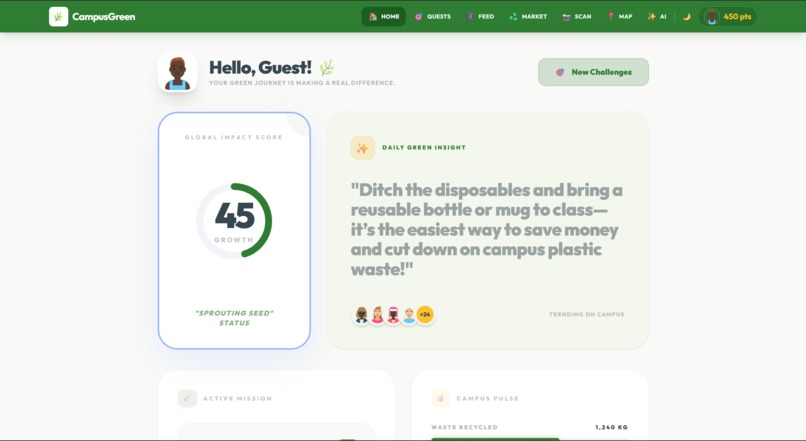 CampusGreen – screenshot 2