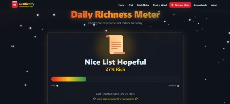 GetRichify – screenshot 4