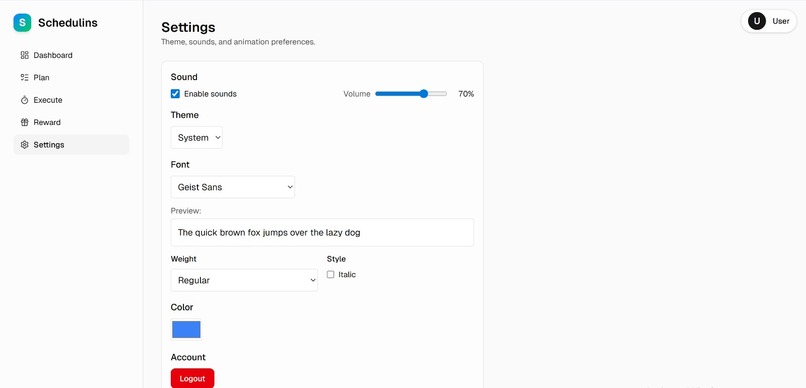 Schedulins – screenshot 7