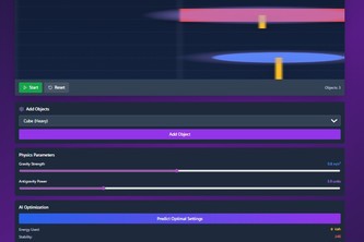 AI-Driven Antigravity Simulation Platform