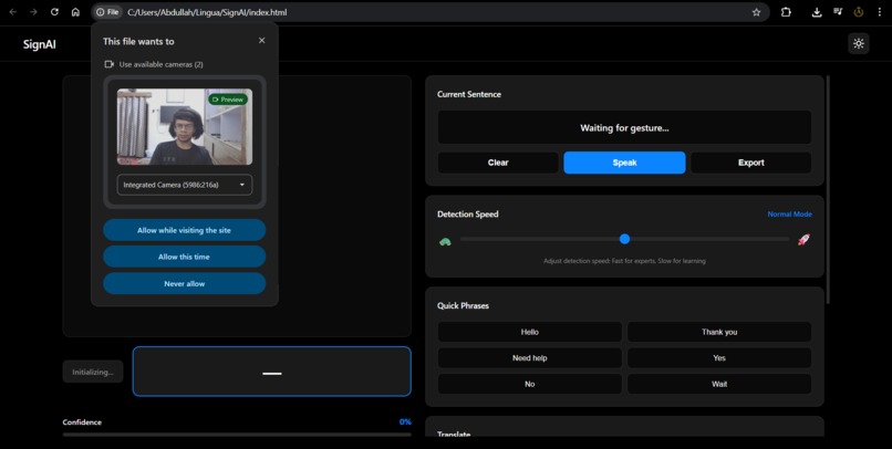 Sign-AI – screenshot 1