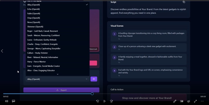 Narriq — AI-First Ad Creation from Ideas, URLs, and Sketches – screenshot 2