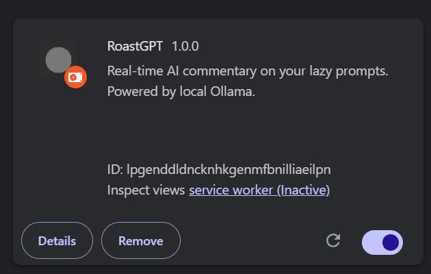 RoastGPT – screenshot 1