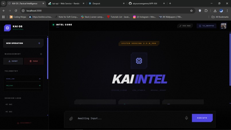 KAI: Context-Aware Assistant – screenshot 1