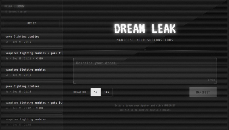 Dream Leak – screenshot 1