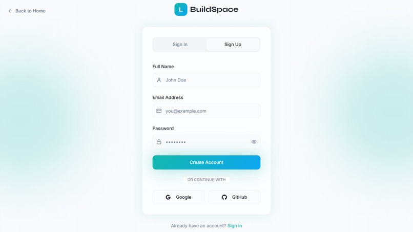 BuildSpace – screenshot 3