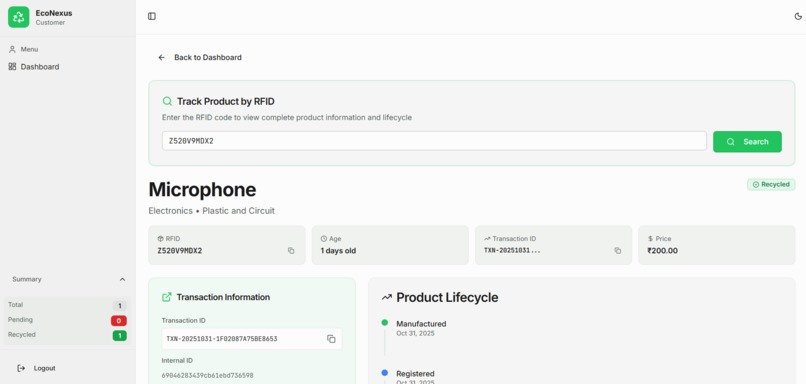 EcoNexus – screenshot 4