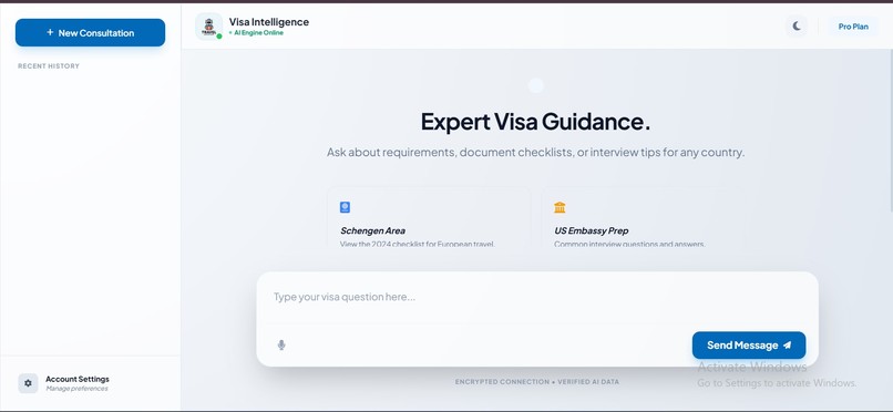 visa-helper – screenshot 2