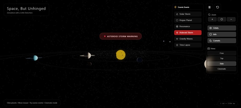 Space, But Unhinged. – screenshot 1