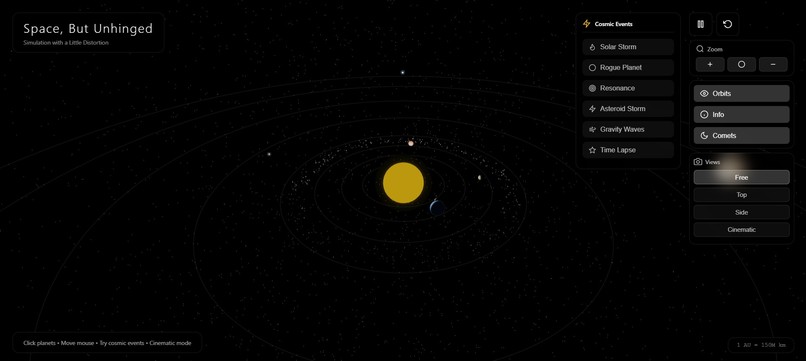 Space, But Unhinged. – screenshot 2