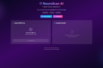 NeuroScan AI- Brain Tumor Detection