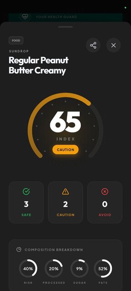 LabelSafe AI: A Beginner-Friendly Ingredient Safety Analyzer – screenshot 5