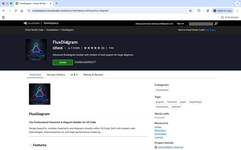 FluxDiagram – screenshot 2