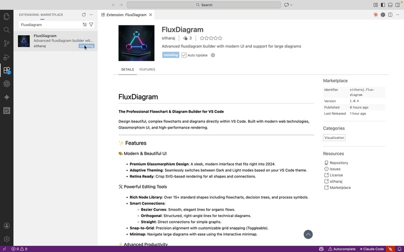 FluxDiagram – screenshot 3