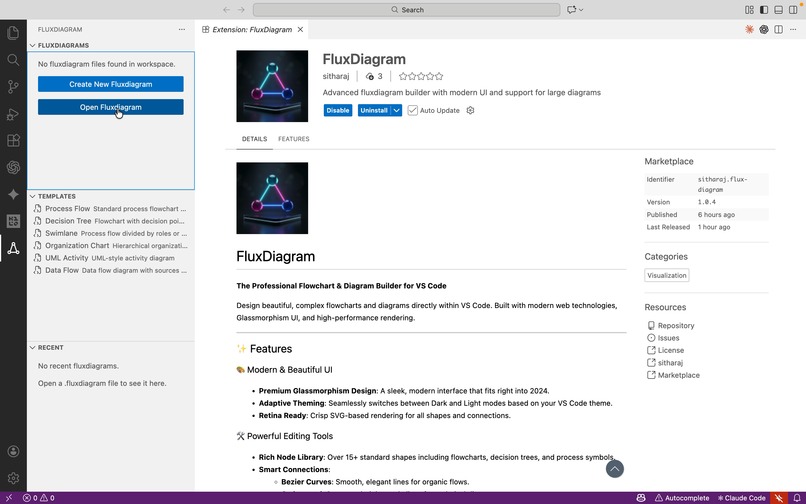 FluxDiagram – screenshot 4