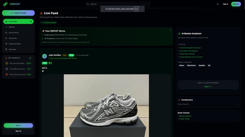 Onpost – screenshot 4