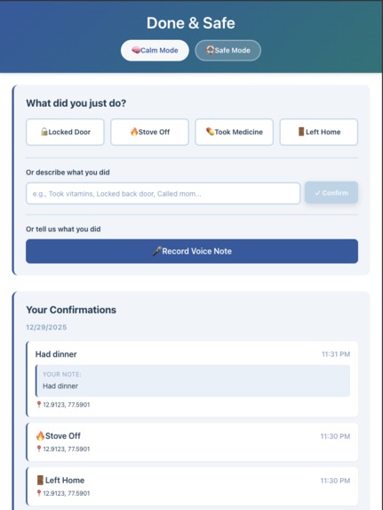 Done & Safe – screenshot 6
