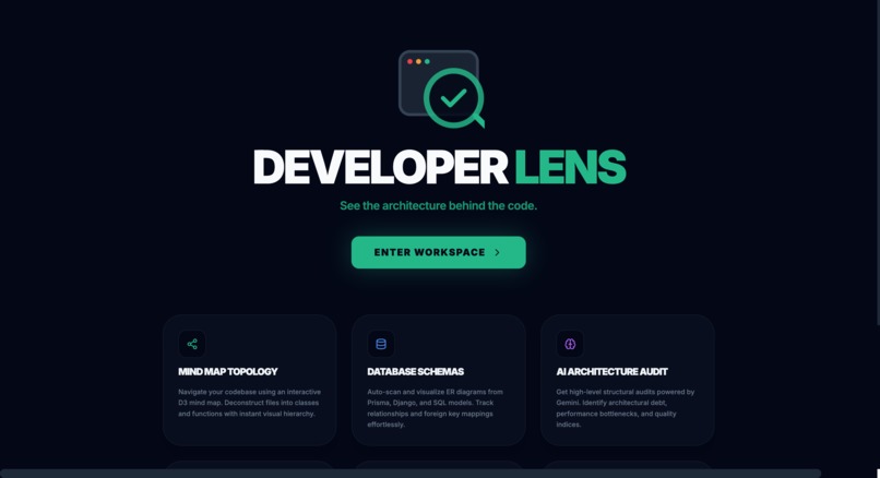 Developer Lens – screenshot 1