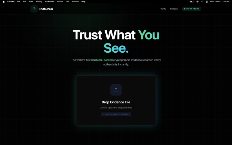 Truth_Chain – screenshot 1