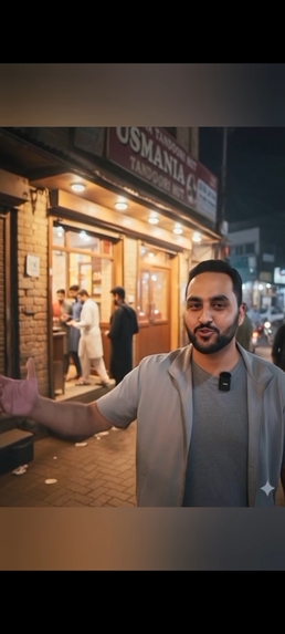 Gemini 3 se Banaya Gaya Quetta Food AI Vlog” – screenshot 2