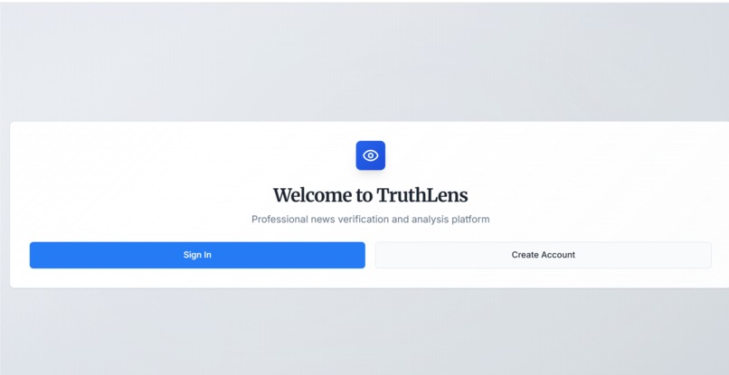 TruthLens – screenshot 1