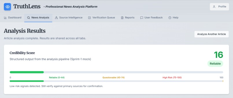 TruthLens – screenshot 4