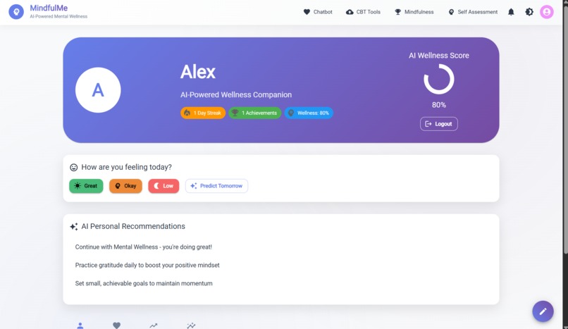 MindfulMe – screenshot 3